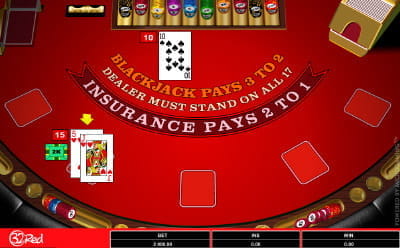  Various Blackjack Games at 32Red