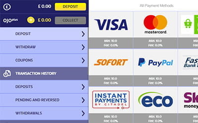 Choose a Preferred Payment Method at The Cashier Section in The Casino