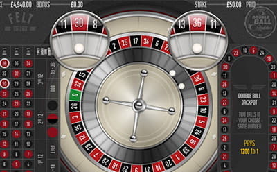 Double Ball Roulette Wheel