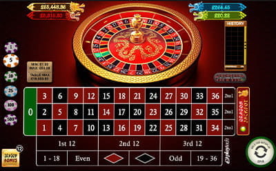 Dragon Jackpot Roulette Appearance