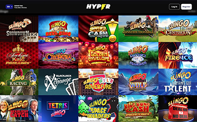 Hyper Casino Other Games Selection