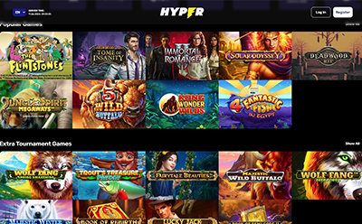 Hyper Casino Slots Selection