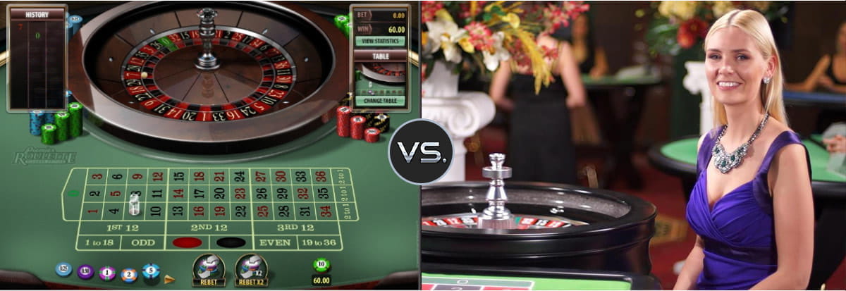 Live Dealer Vs. RNG Roulette