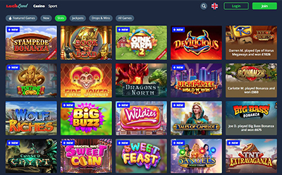 Luckland Slots Selection