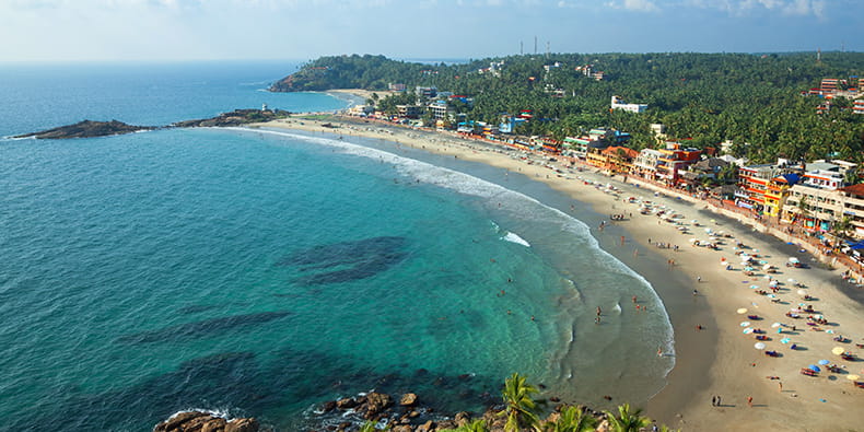 Marine Drive Sea Side View