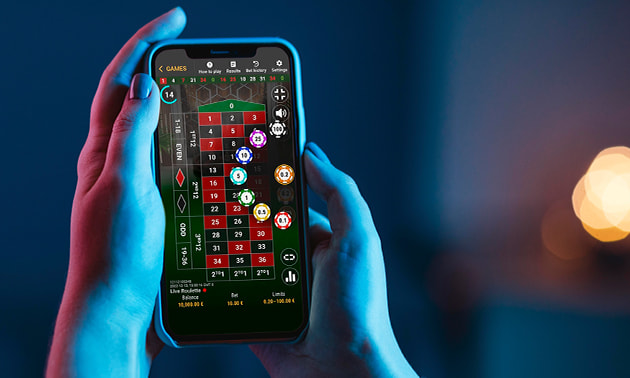 Playing Roulette in Mr Green's Mobile App