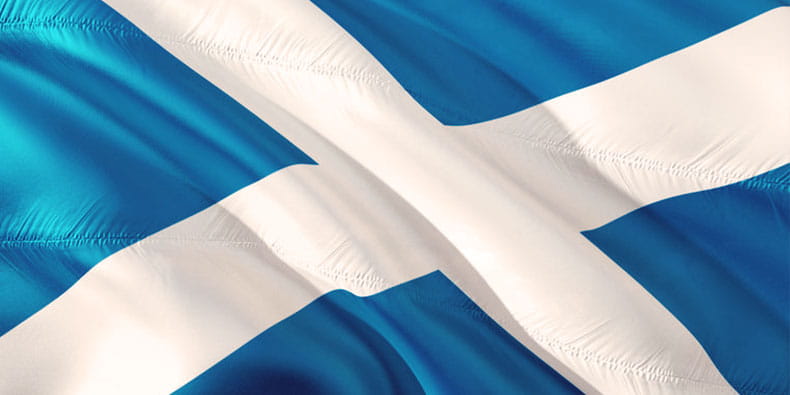 Scotland Flat the St Andrews Cross