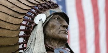  Native American Chief on the US Flag