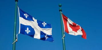 Quebec Canada Flag