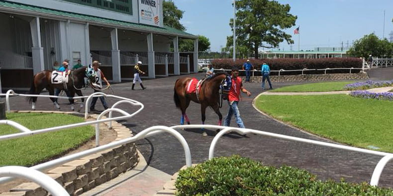 The Sam Houston Race Park in Texas