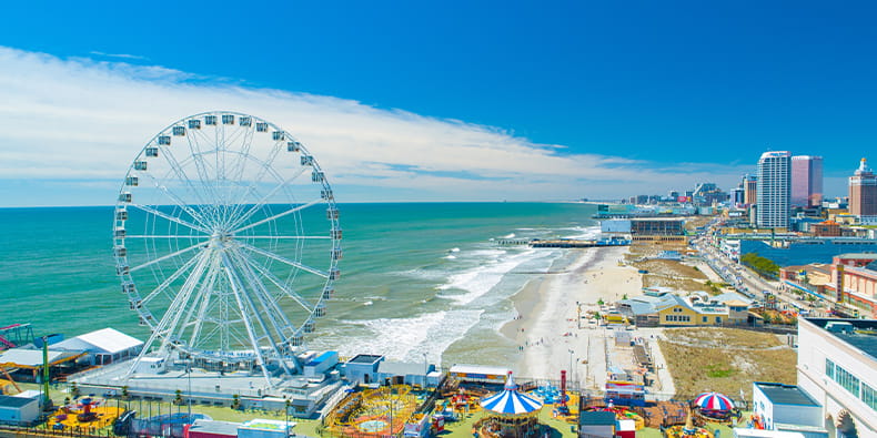 Atlantic City Casinos Boardwalk 