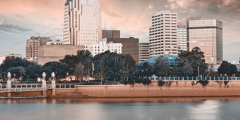 Bossier City from across the Red River